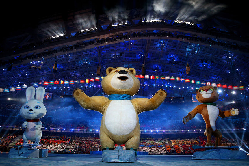 The Hare, the Polar Bear, and the Leopard, Sochi 2014